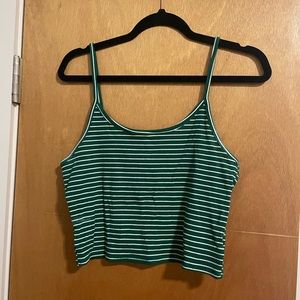 american eagle cropped ribbed tank